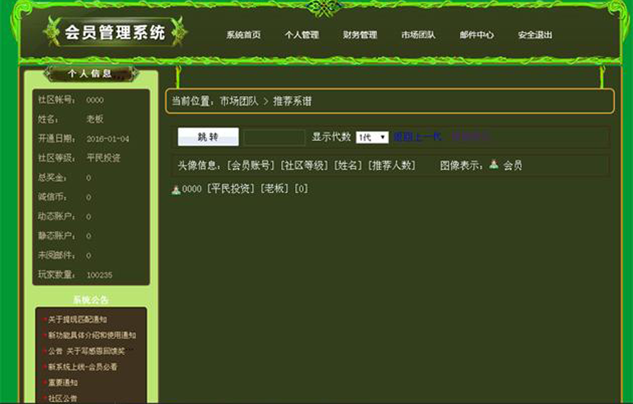 誠信三檔投資投資理財平台模板截圖