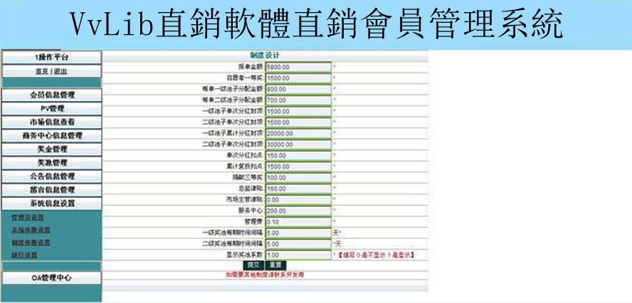 雙軌AB雙獎池分盤分紅模板截圖