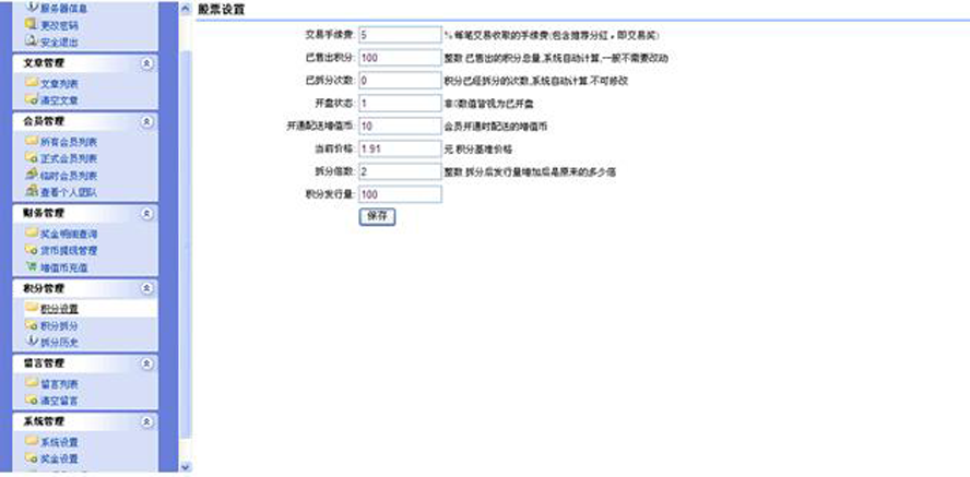 電子股投資理財模板截圖
