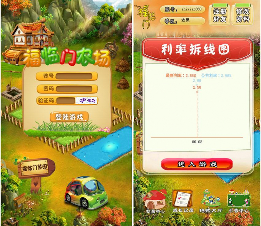 福臨門農場複利投資帶拆分模板截圖