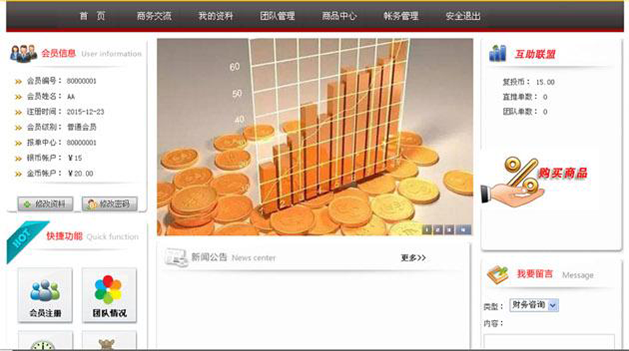 太陽線每日靜態分紅帶復投模板截圖
