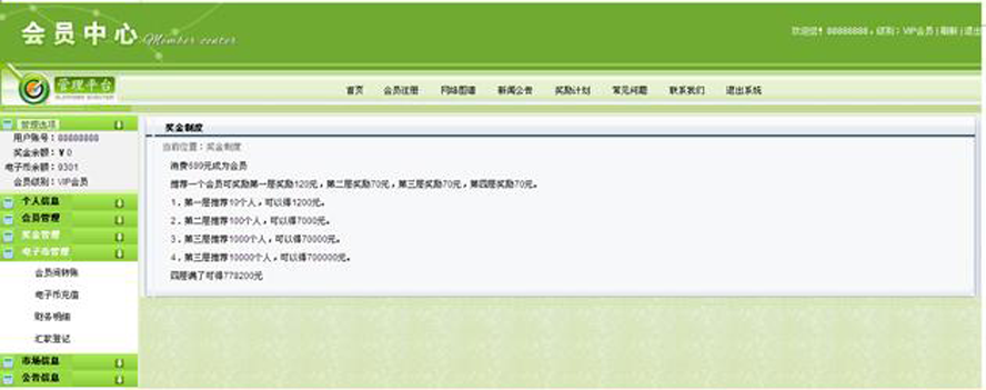 一推十線四層提成模板截圖