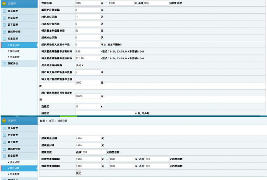 君子之約互助創業平台模板截圖