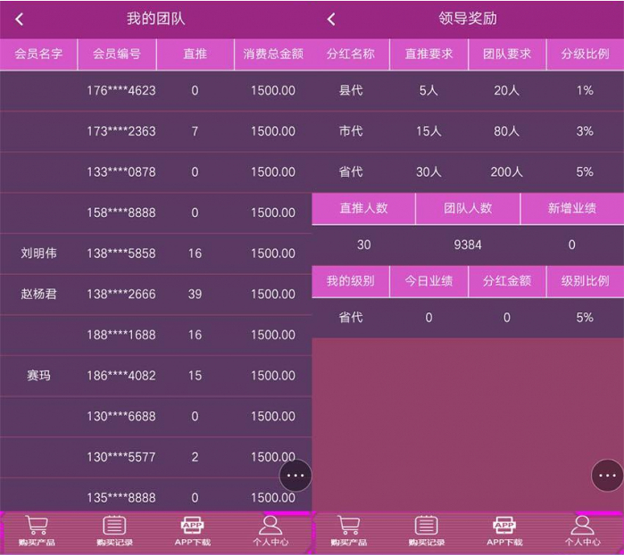 共享按摩椅認購分紅模板截圖