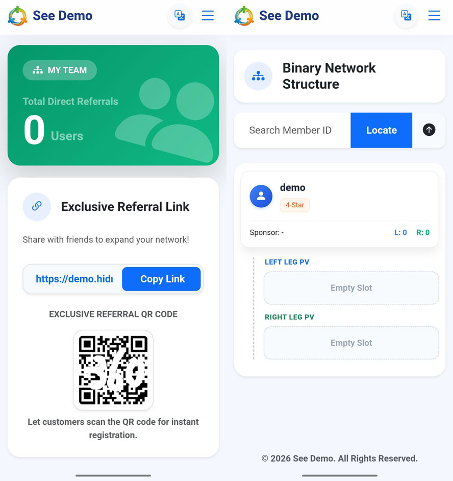 中英文繁體三語雙軌多級別帶商城與大轉盤系統前臺截圖
